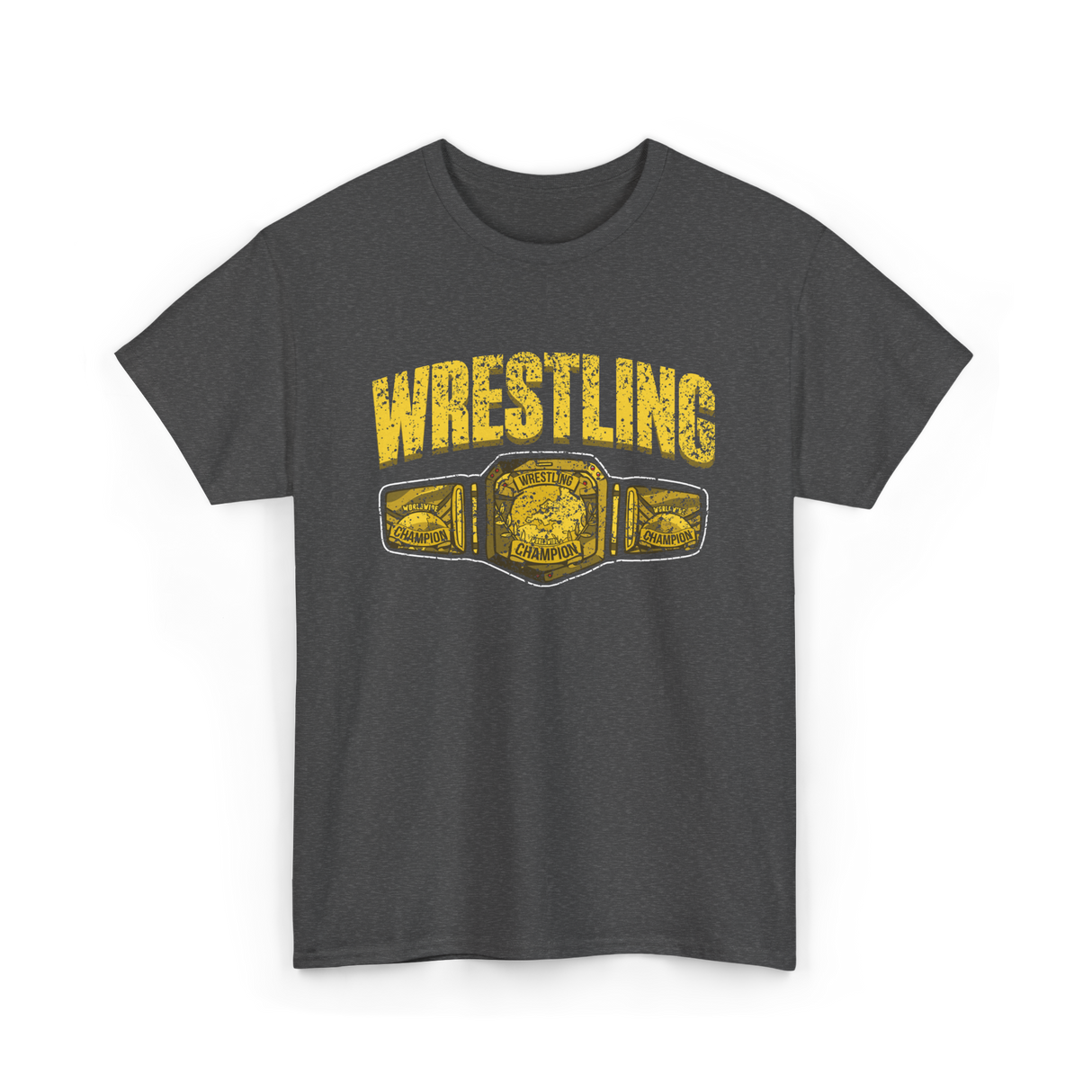 Wrestling Champion Wrestling T-Shirt - Dark Heather