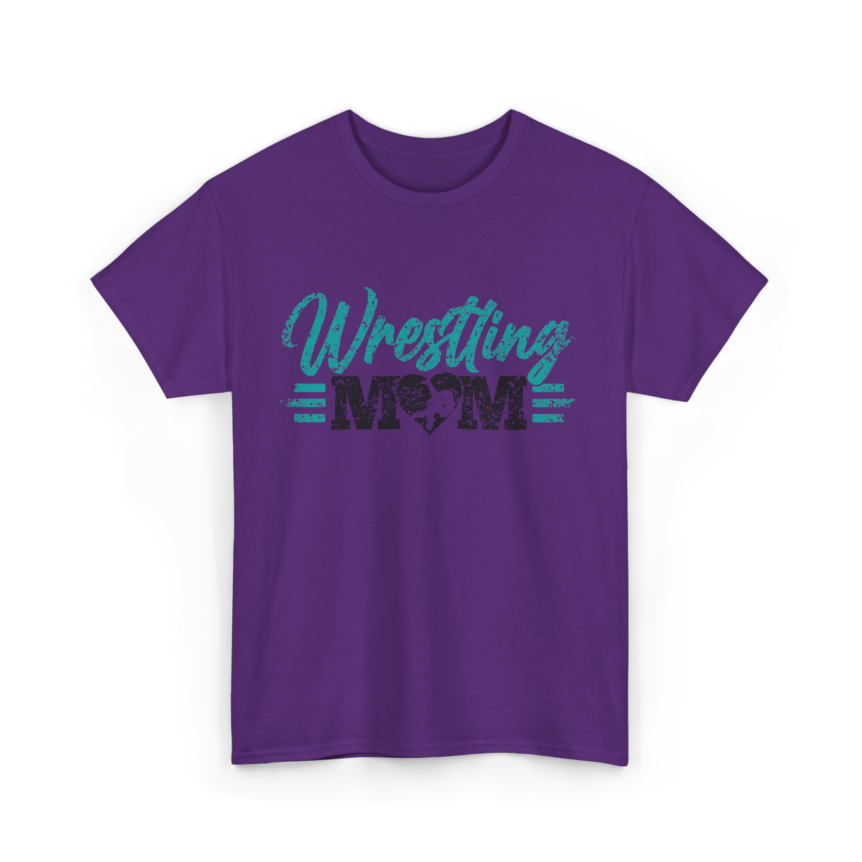 Wrestling Wrestler Martial Arts T-Shirt - Purple