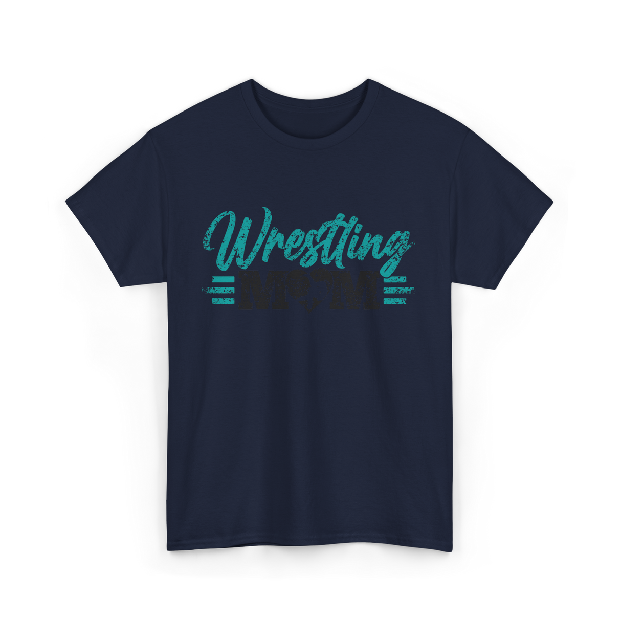 Wrestling Wrestler Martial Arts T-Shirt - Navy