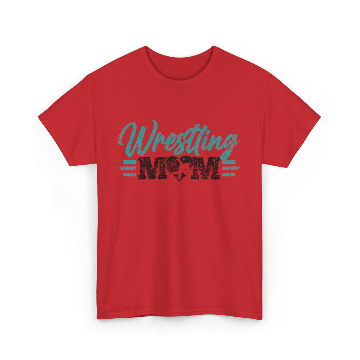 Wrestling Wrestler Martial Arts T-Shirt - Red