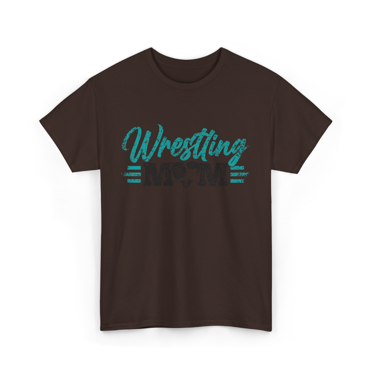 Wrestling Wrestler Martial Arts T-Shirt - Dark Chocolate