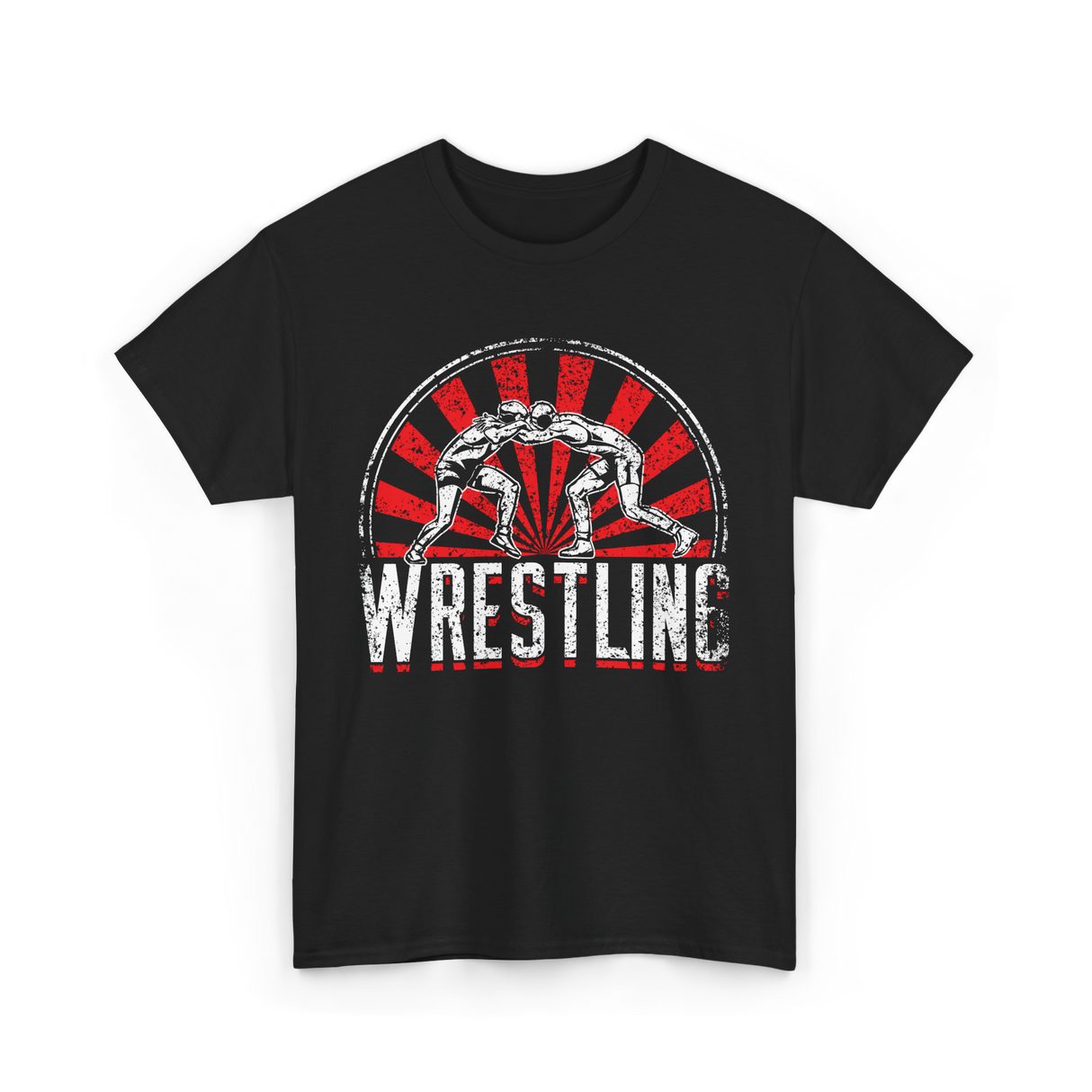 Wrestling Wrestler Sport Martial Arts T-Shirt - Black