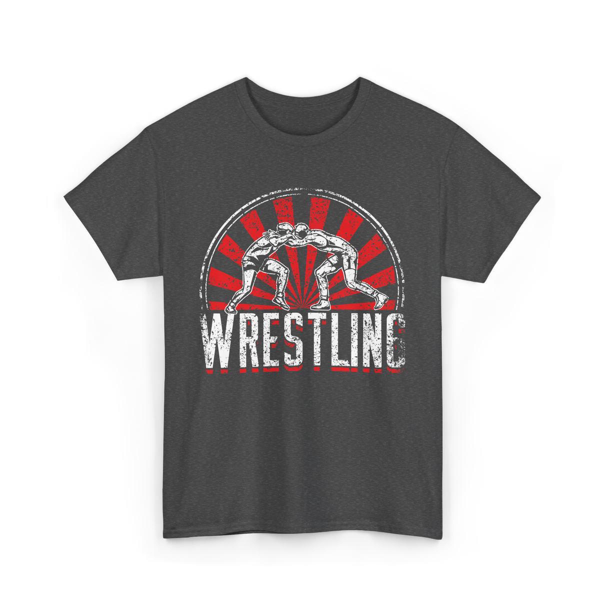 Wrestling Wrestler Sport Martial Arts T-Shirt - Dark Heather