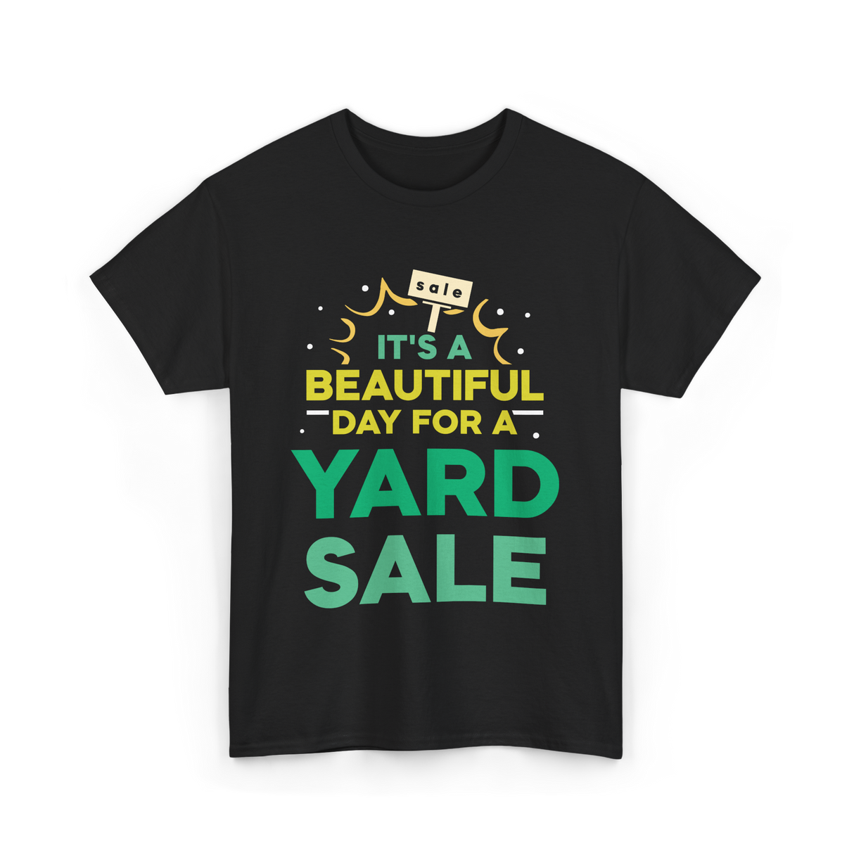 Yard Sale Seller T-Shirt - Black