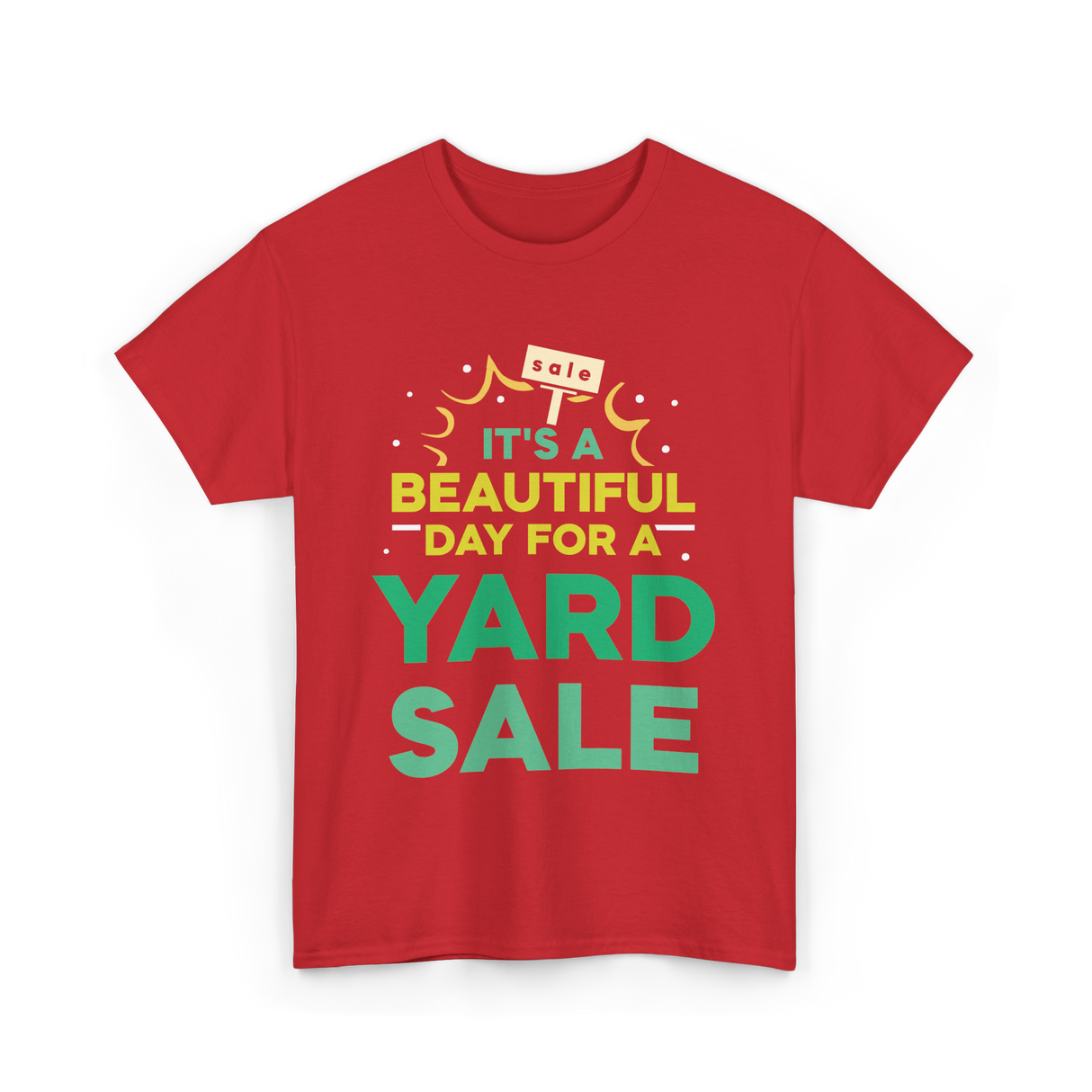 Yard Sale Seller T-Shirt - Red