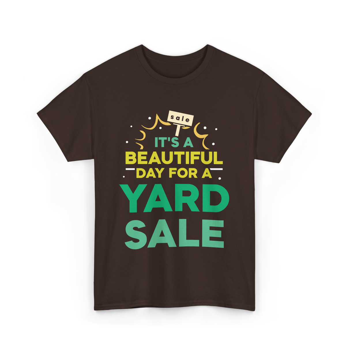 Yard Sale Seller T-Shirt - Dark Chocolate