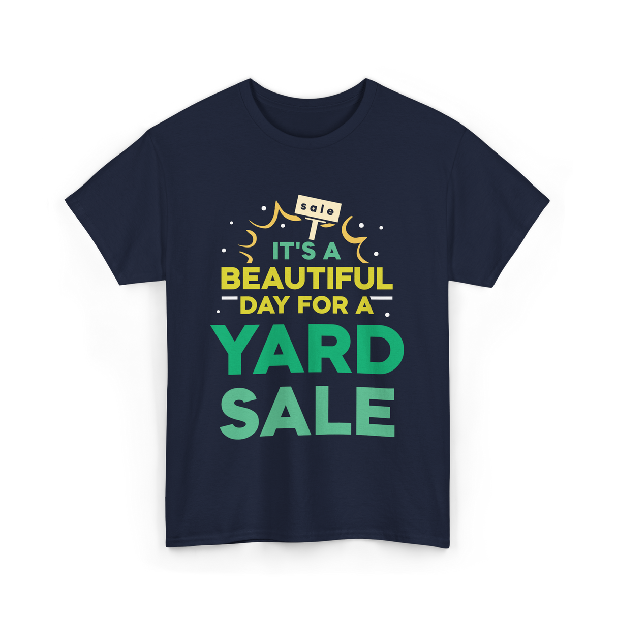 Yard Sale Seller T-Shirt - Navy