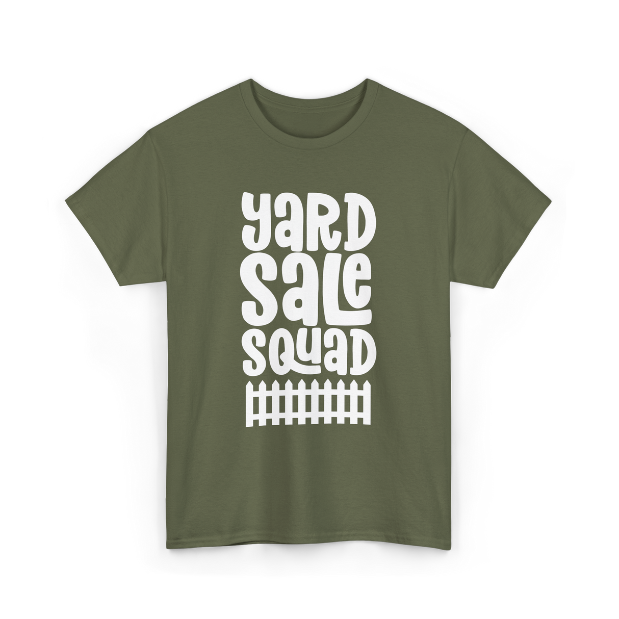 Yard Sale Squad Yard Sale Seller T-Shirt - Military Green
