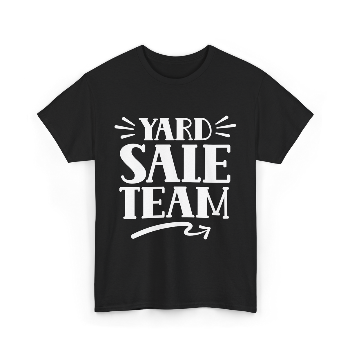 Yard Sale Team Sale T-Shirt - Black