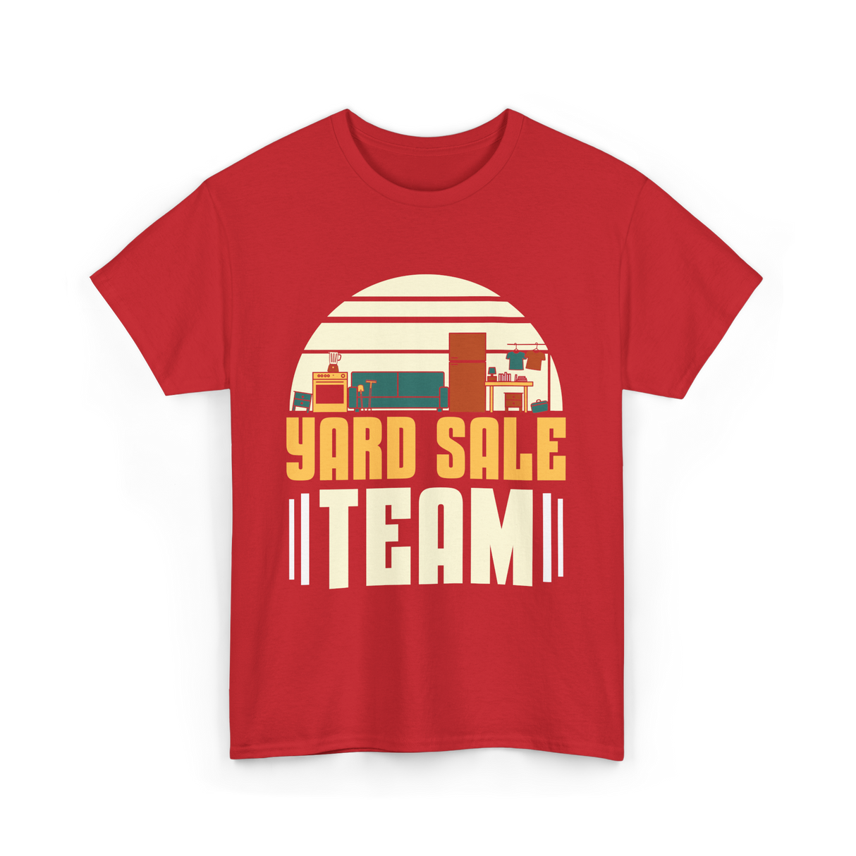 Yard Sale Team Yard Sale T-Shirt - Red