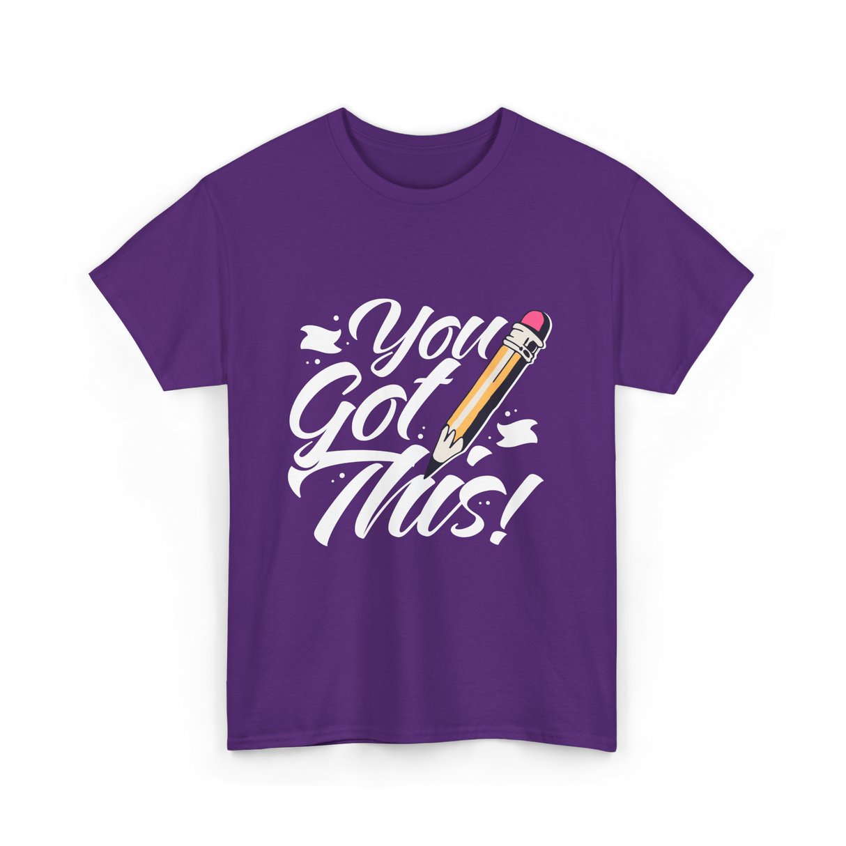 You Got This Motivation Teacher T-Shirt - Purple