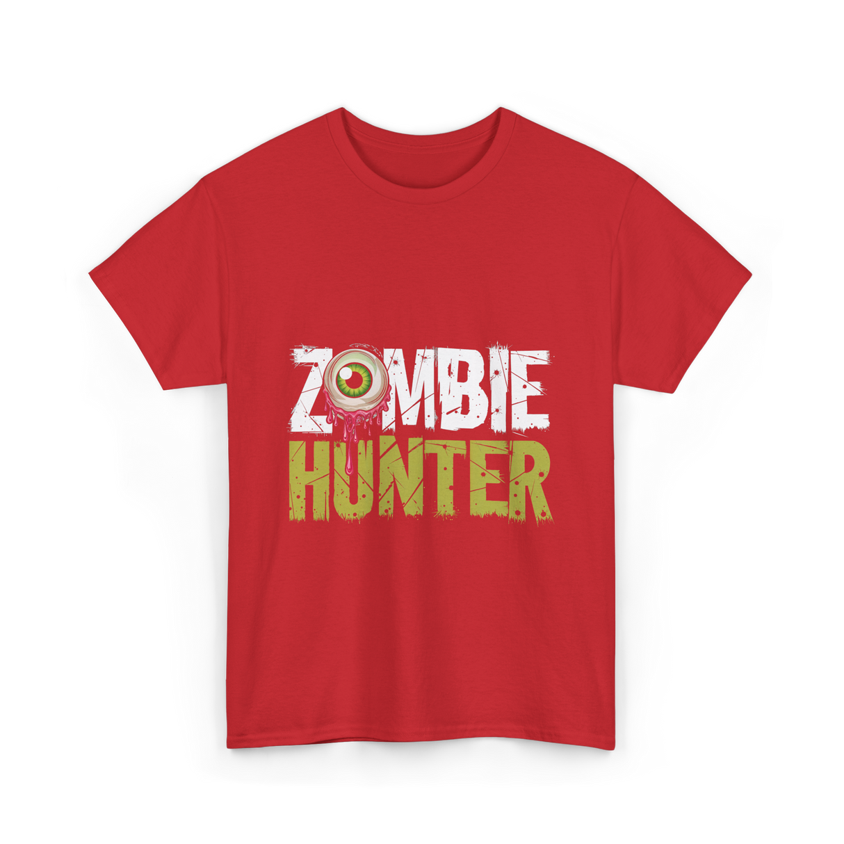 Zombie Hunter Zombie Hunting T-Shirt - Red