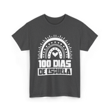 100 Dias De Escuela Kids Education T-Shirt - Dark Heather