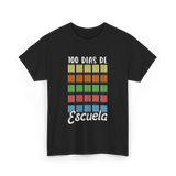 100 Dias De Escuela School Kids T-Shirt - Black