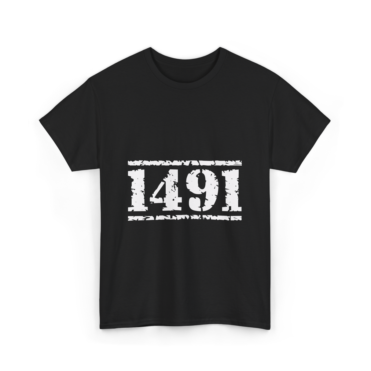 1491 Indigenous Awareness History T-Shirt - Black