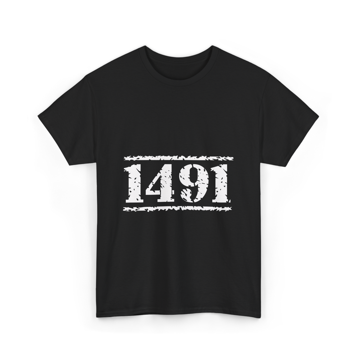 1491 Indigenous History Native American T-Shirt - Black