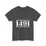 1491 Indigenous History Native American T-Shirt - Dark Heather