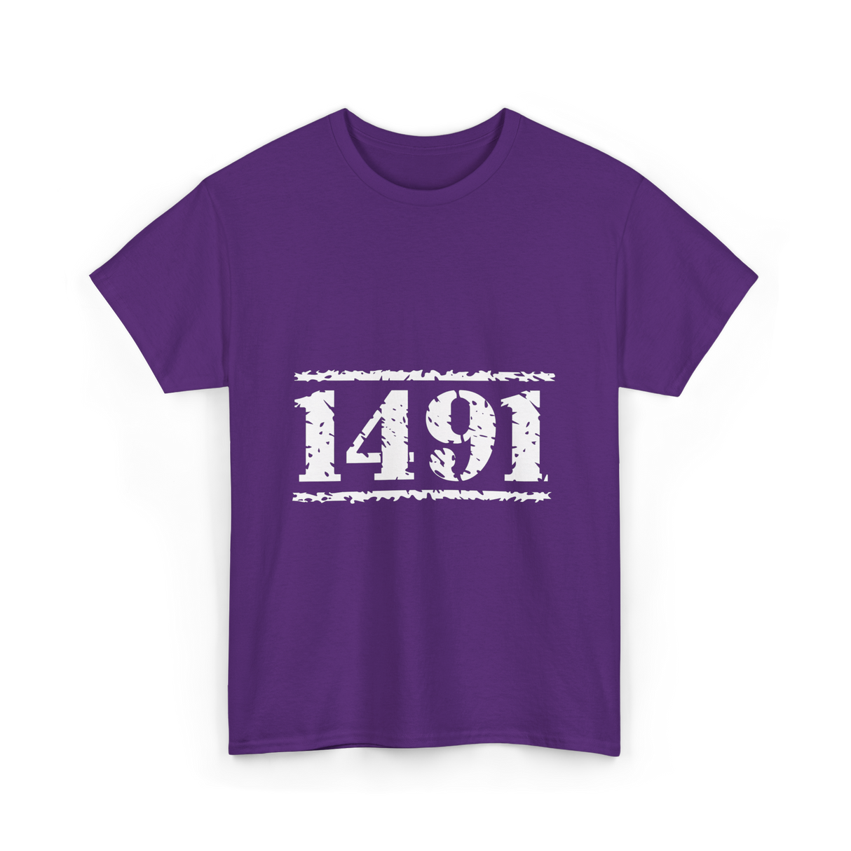 1491 Indigenous History Native American T-Shirt - Purple