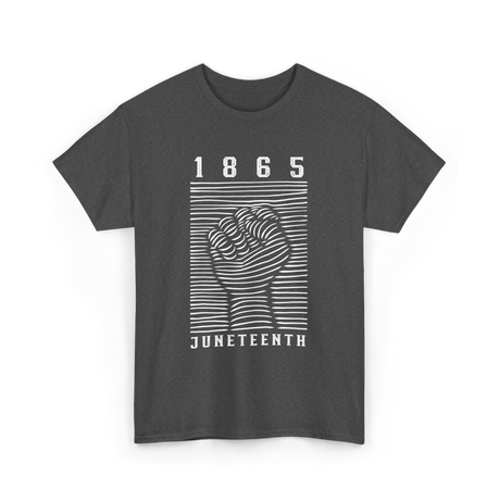 1865 Juneteenth Awareness T-Shirt - Dark Heather