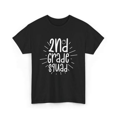 2nd Grade Squad School T-Shirt - Black