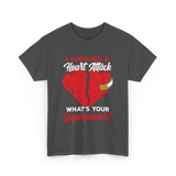 A Heart Attack Cardiac T-Shirt - Dark Heather