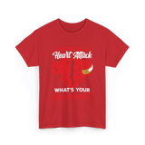 A Heart Attack Cardiac T-Shirt - Red