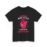 A Heart Attack Superpower T-Shirt - Black