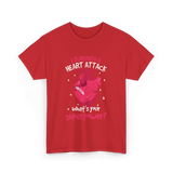 A Heart Attack Superpower T-Shirt - Red