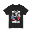 A Proud Daughter Veteran T-Shirt - Black