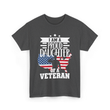 A Proud Daughter Veteran T-Shirt - Dark Heather