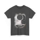 Acoustic Guitar Musician Six String T-Shirt - Dark Heather