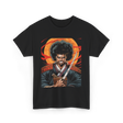 Afro Samurai Warrior Samurai T-Shirt - Black