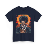 Afro Samurai Warrior Samurai T-Shirt - Navy