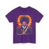 Afro Samurai Warrior Samurai T-Shirt - Purple