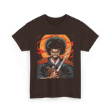 Afro Samurai Warrior Samurai T-Shirt - Dark Chocolate