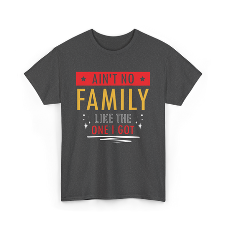 Ain't No Family Family Reunion T-Shirt - Dark Heather