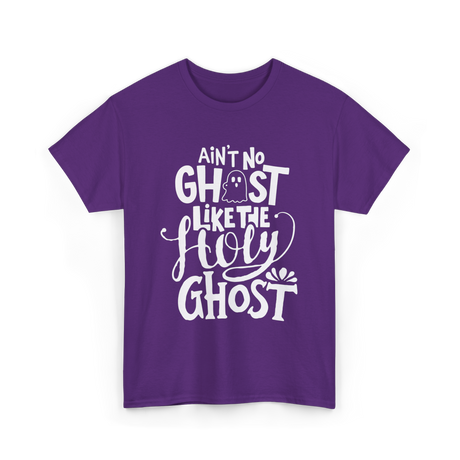 Ain't No Ghost T-Shirt - Purple