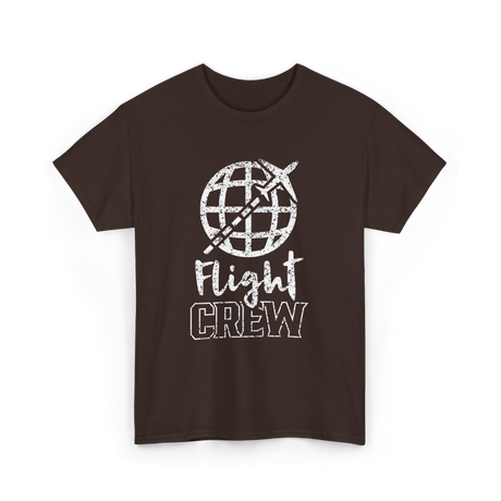 Airplane Aviation T-Shirt - Dark Chocolate