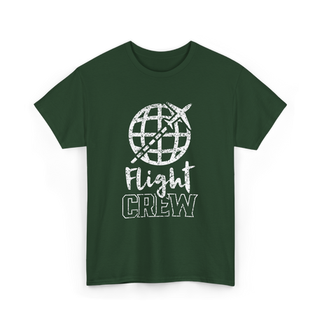 Airplane Aviation T-Shirt - Forest Green