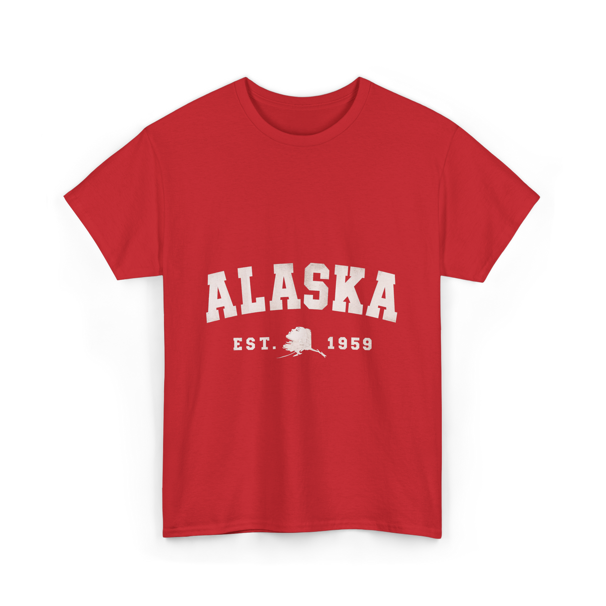 Alaska Established 1959 Alaska T-Shirt - Red