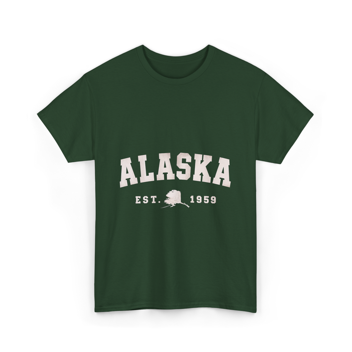 Alaska Established 1959 Alaska T-Shirt - Forest Green