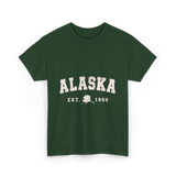 Alaska Established 1959 Alaska T-Shirt - Forest Green