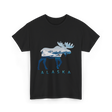 Alaska Moose Wildlife Nature T-Shirt - Black