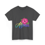 Aloha Hibiscus Spirit Aloha T-Shirt - Dark Heather