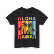 Aloha Palm Island T-Shirt - Black