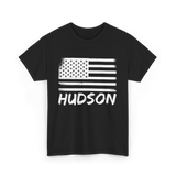 American Flag Celebration Citizenship T-Shirt - Black