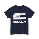 American Flag Celebration Citizenship T-Shirt - Navy