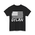 American Flag Citizenship Patriotic T-Shirt - Black