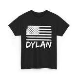 American Flag Citizenship Patriotic T-Shirt - Black