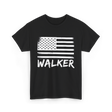 American Flag Citizenship Patriotism T-Shirt - Black